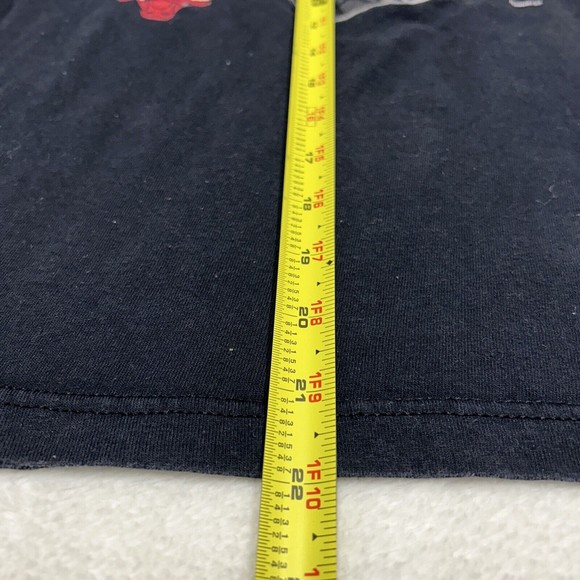 Vintage 1997 Chicago Bulls Black Long Sleeve T-Shirt Youth XL Looney Tunes Tag - Picture 7 of 9